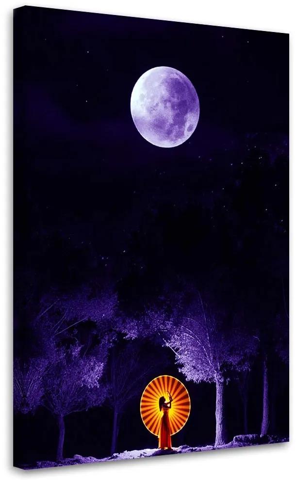 Gario Obraz na plátne Tanec na Mesiaci - Gab Fernando Rozmery: 40 x 60 cm