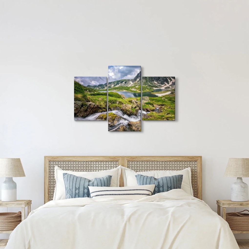 Obraz - Pohľad na horu Rila (90x60 cm)