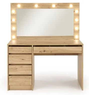 Toaletný stolík AMORIO dub artisan