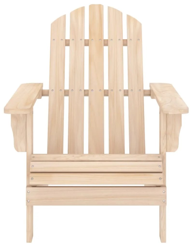 vidaXL Záhradná stolička Adirondack jedľový masív
