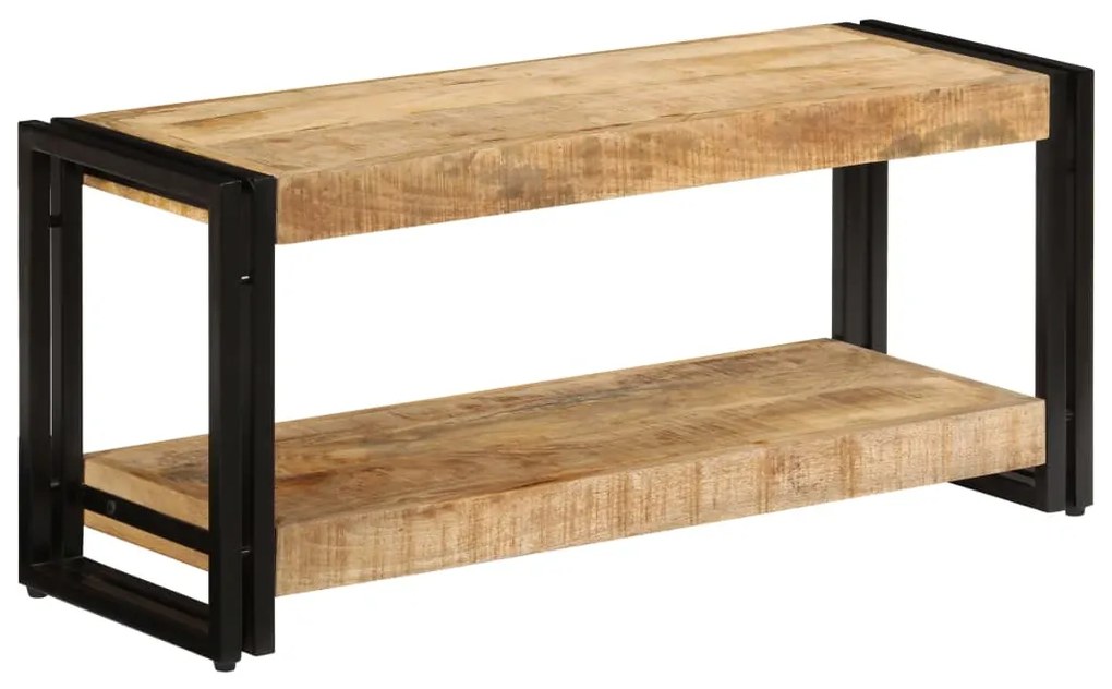 vidaXL TV stolík z mangového dreva 90x30x40 cm