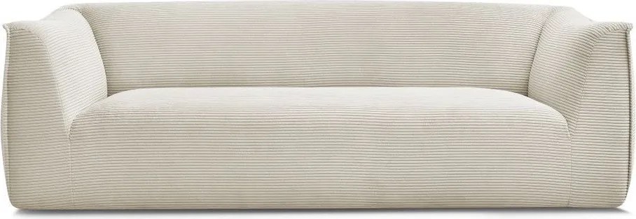 Béžová menčestrová pohovka 242 cm Giorgia – Bobochic Paris