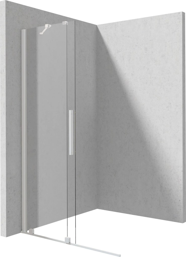 Deante Sprchová zástena Walk-in Prizma, posuvná - KTJ A32R 120 cm, biela - bez vaničky