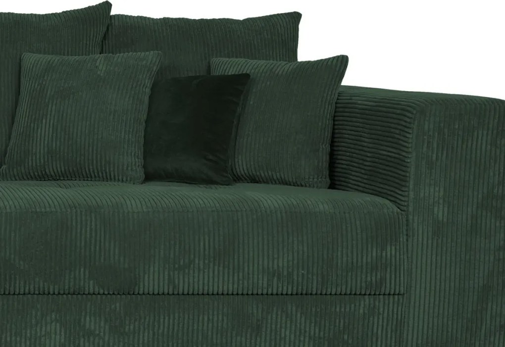 Pohovka Richard, fľaškovo zelená látka