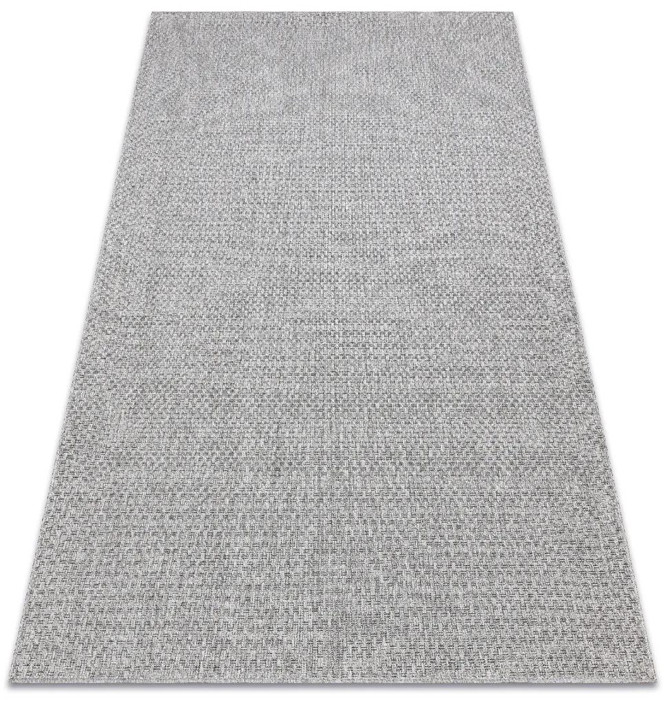 Dywany Łuszczów Kusový koberec Timo 6272 Light grey - na von aj na doma - 60x100 cm