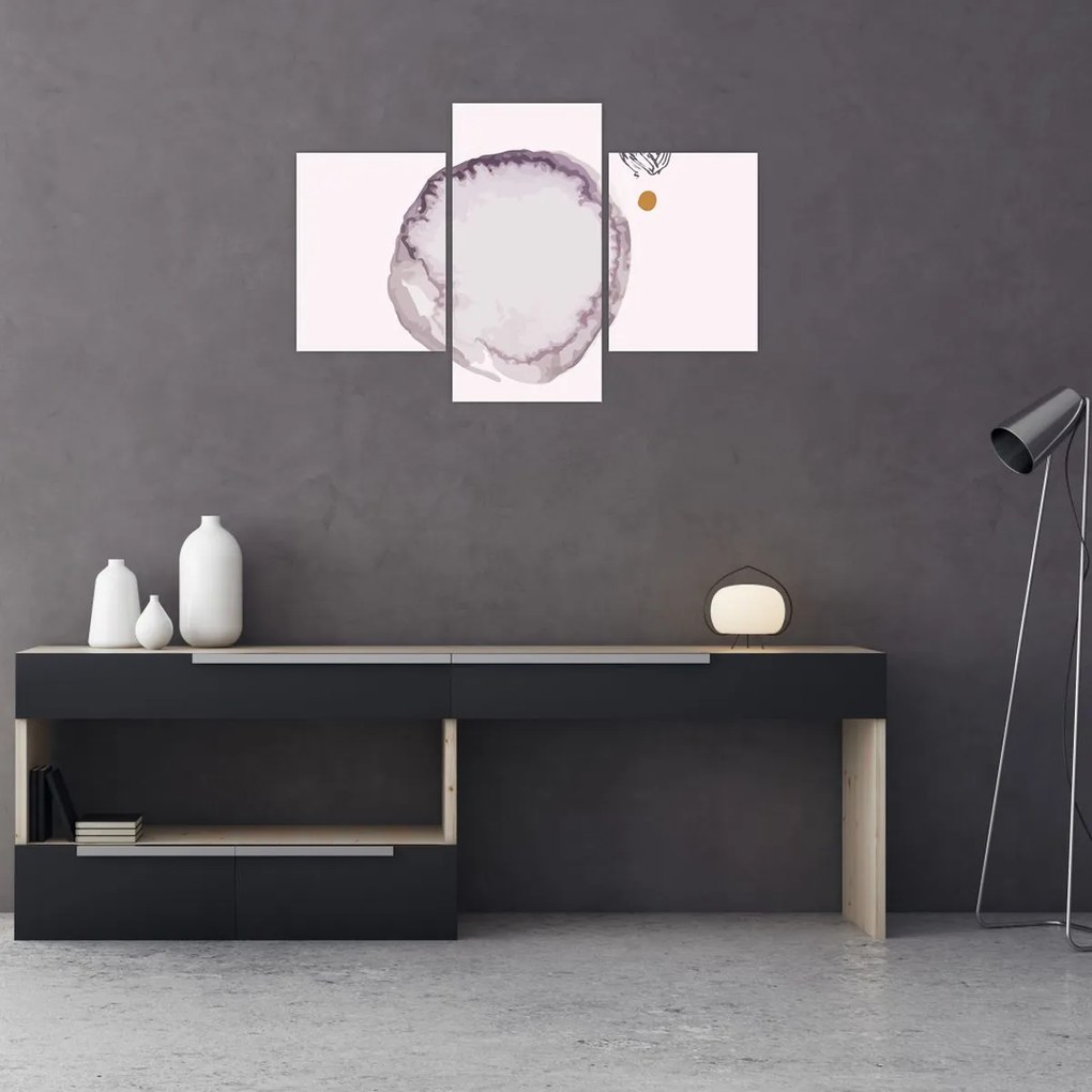 Obraz - Fialový minimalizmus N⁰4 (90x60 cm)