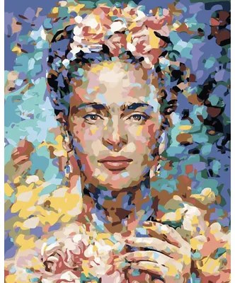 Maľovanie podľa čísel na ráme FRIDA 80x100 cm