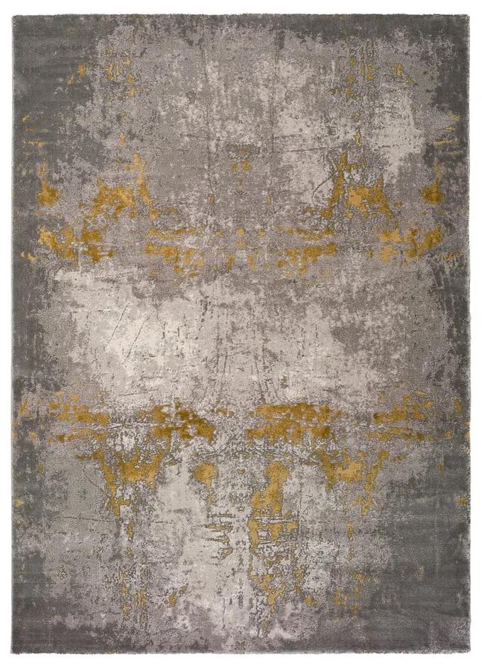 Sivý koberec Universal Mesina Mustard, 200 x 290 cm