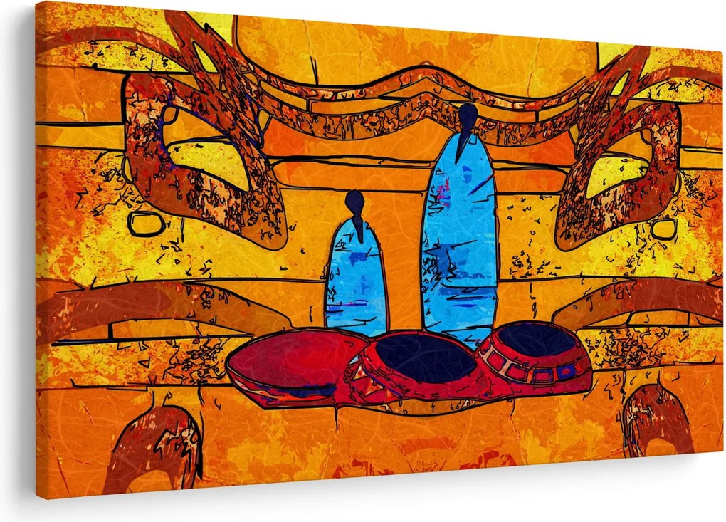 Obraz - Staroveká maľba (90x60 cm)