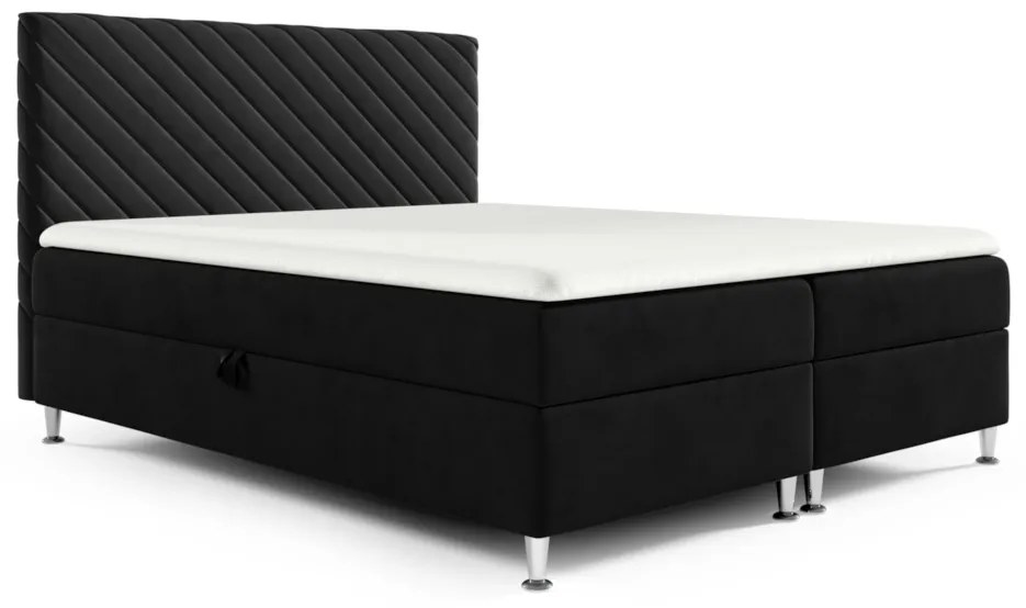 Čalúnená posteľ boxspring EX 2, 180x200, Fresh 17