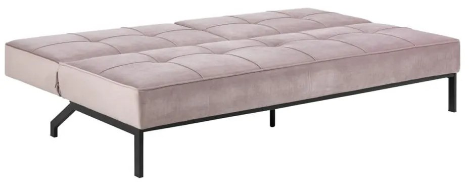 Ružová rozkladacia pohovka Actona Perugia