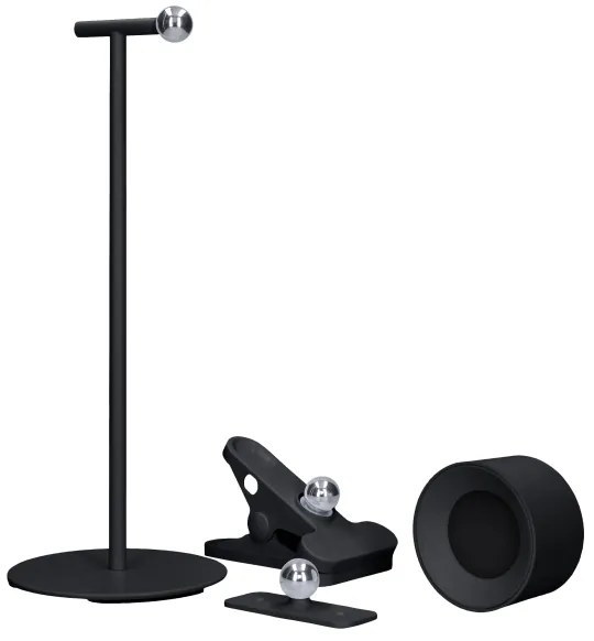 Solight WO68-B-LED Stm. nabíjacia lampa 3v1 LED/4W/2000 mAh 3000/4000/6500K čierna