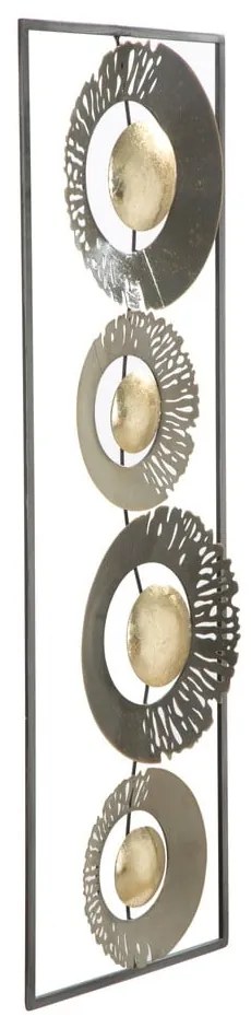 Nástenná kovová dekorácia Mauro Ferretti Ring, 31 × 89,5 cm