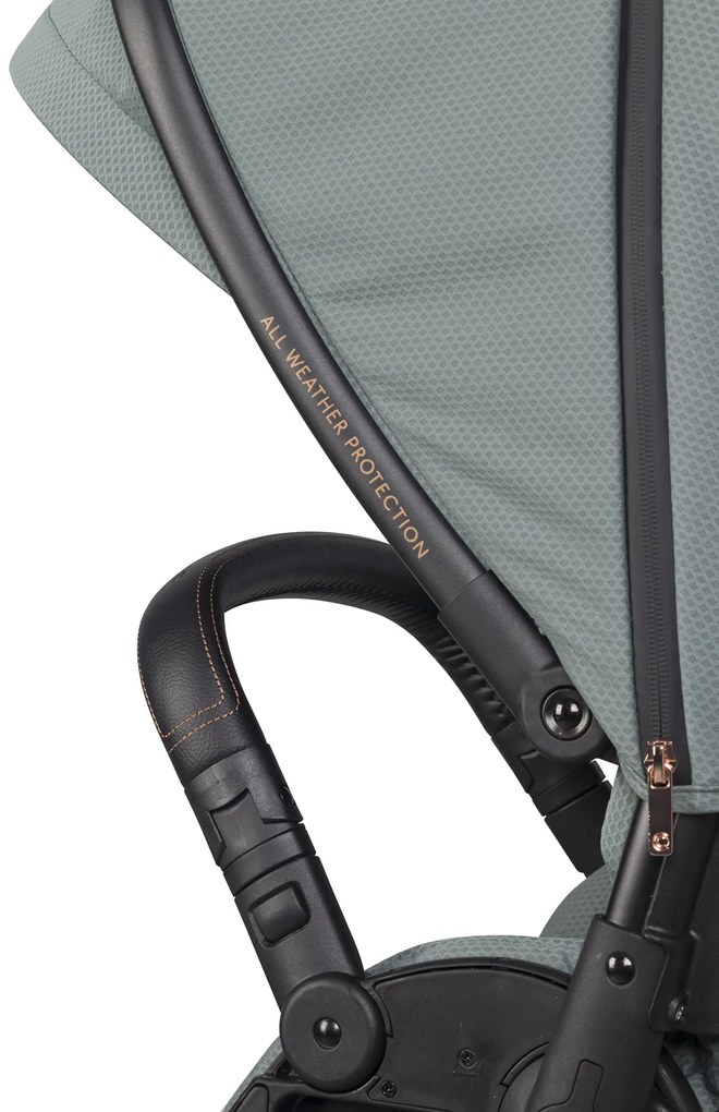 Športový kočík pre dvojčatá CAVOE Avec Boho Green