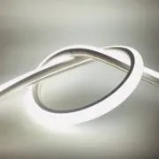 DECOLED Easy Fix LED neónová vonkajšia hadica 1 m ľadovo biela, D-TYP jednostranná IP67, kovová