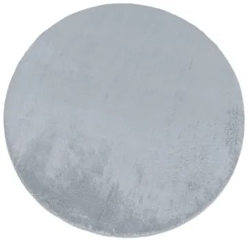 Koberec MELLOW - svetlo sivý kruh