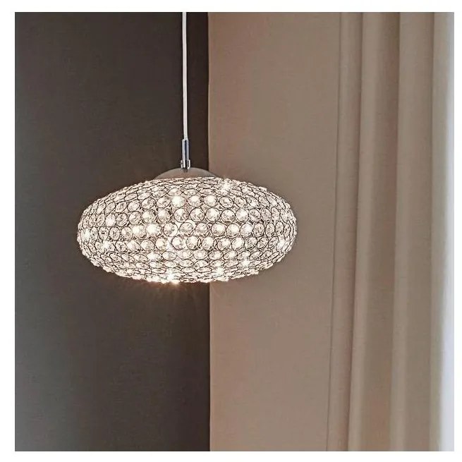 Eglo 95286 - Luster na lanku CLEMENTE 1xE27/60W/230V