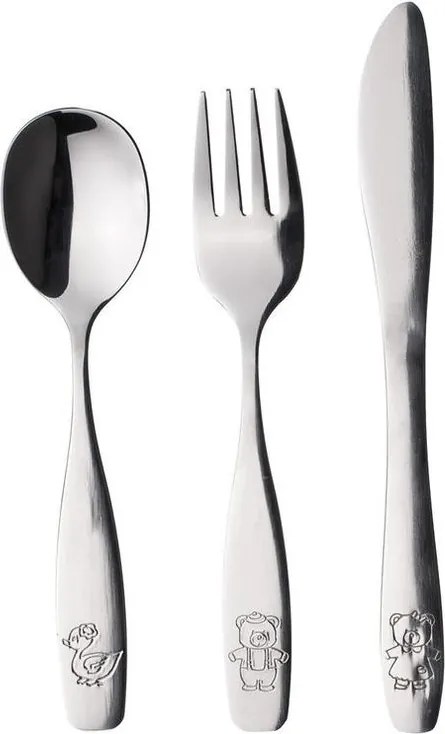 Banquet sada detských príborov ZVIERATKÁ
