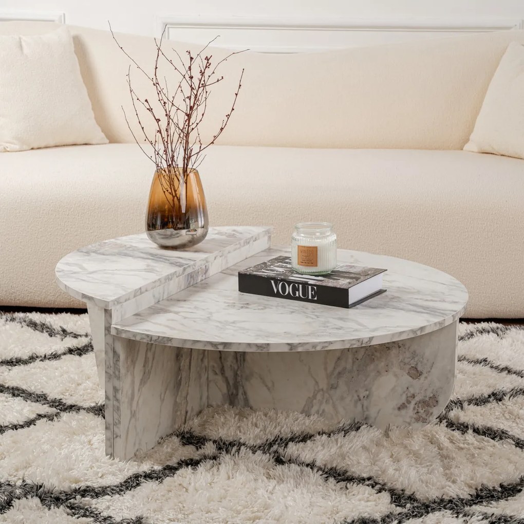 Konferenčný stolík Orion Freesia Marble