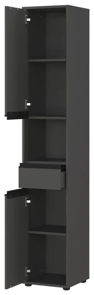 Antracitová kúpeľňová zostava Lemont – Germania