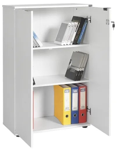 Komoda 109x72 cm biela