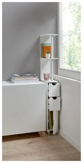 Livarno home Vysoká skrinka s 2 zásuvkami (100379949)