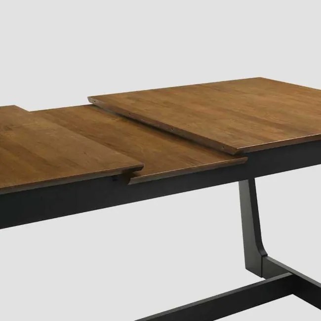 Jedálenský stôl PAHKEL z kaučukovníkového dreva rozkladací 718441