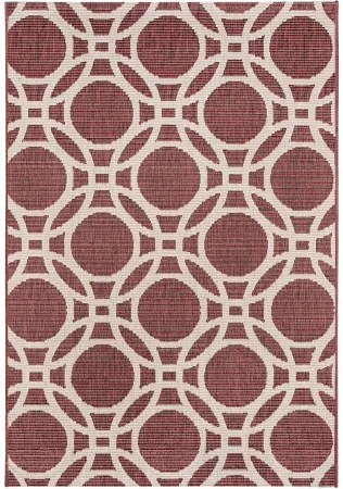 Koberce Breno Kusový koberec ADRIA 14/CEC, červená,160 x 230 cm