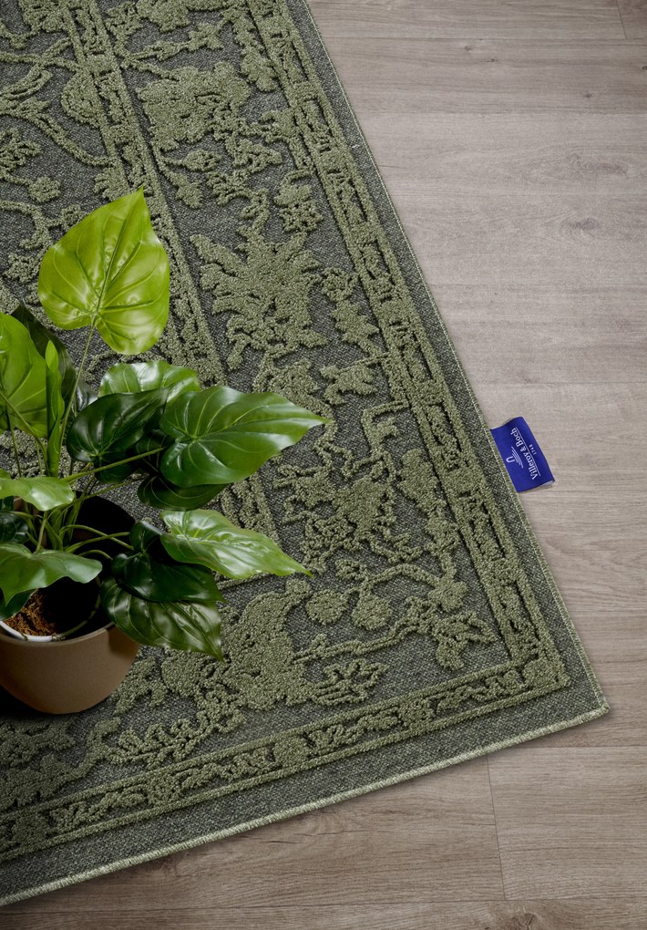 Kusový koberec Villeroy & Boch 106148 Green, 200x290, zelená, obývacia izba, Villeroy & Boch