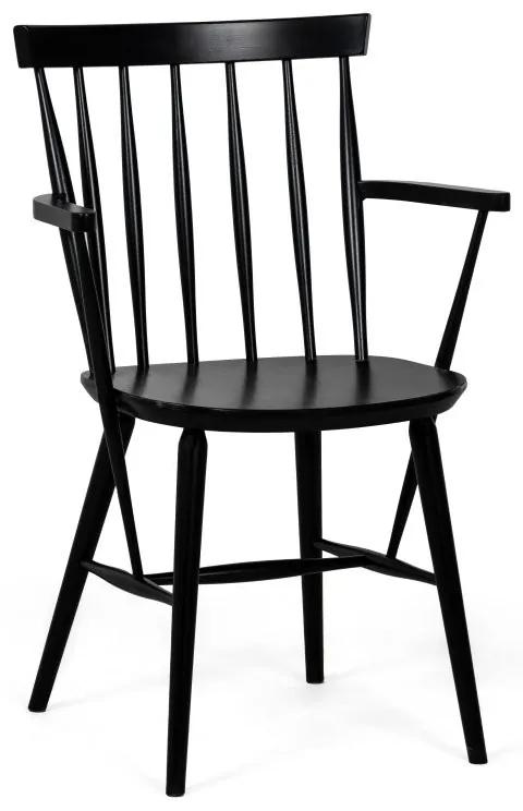 Hector Dřevěná židle Rivo černá