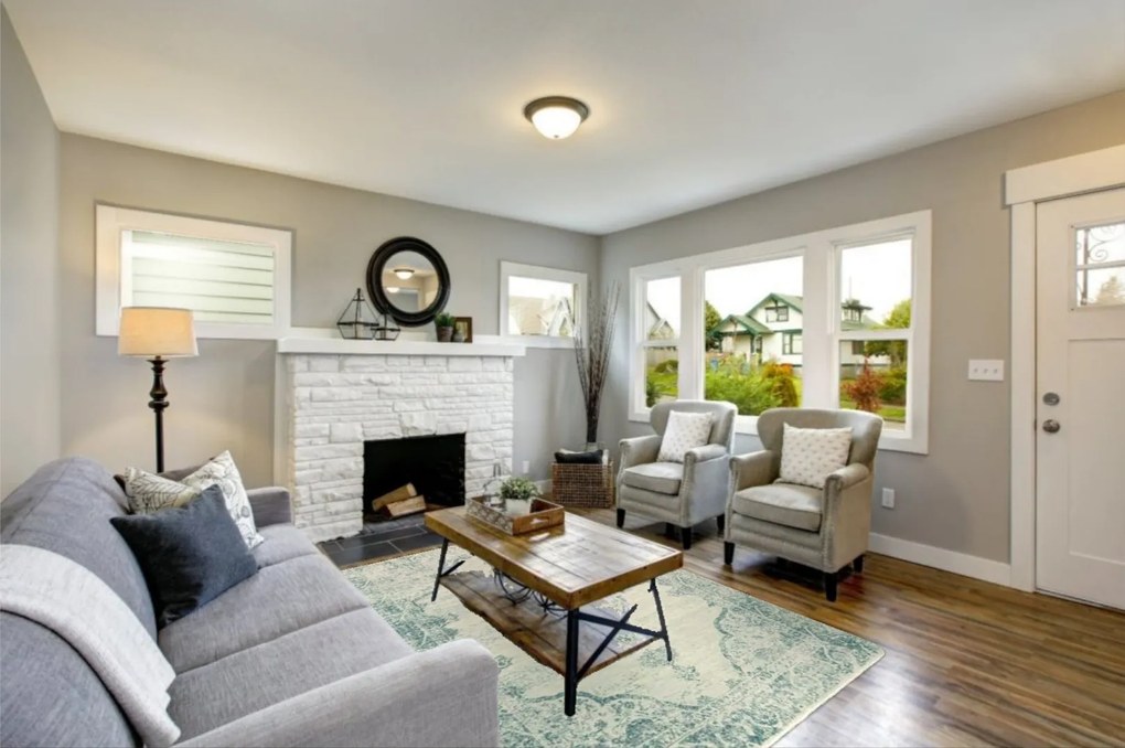 Kusový koberec Djobie 4568 621, 170x235, modrá, chodba / predsieň, Osta