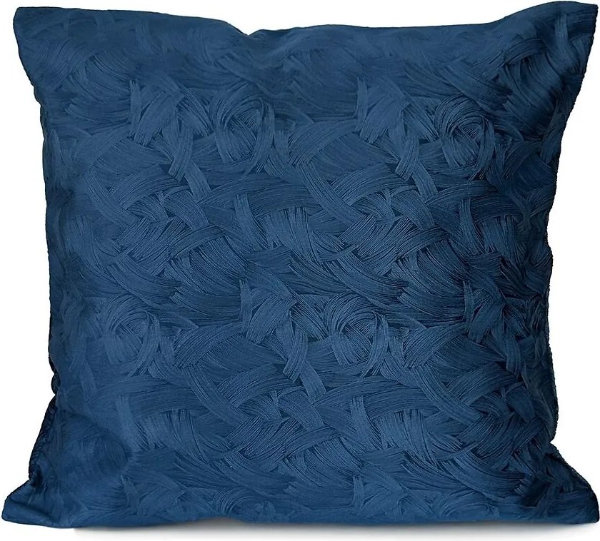 Obliečka na vankúš Rosalia Vet-449 40x40 cm tmavosivá