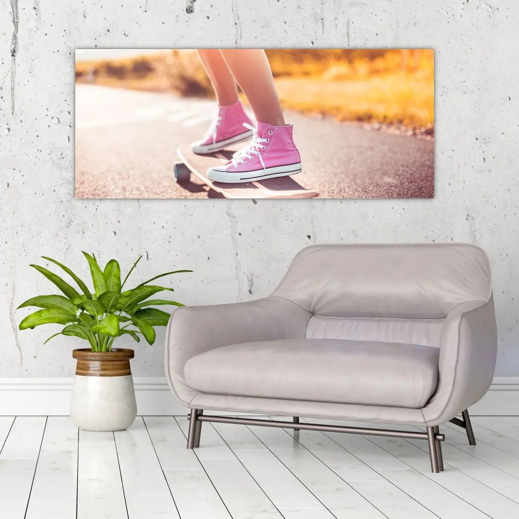 Obraz skateboardu (120x50 cm)