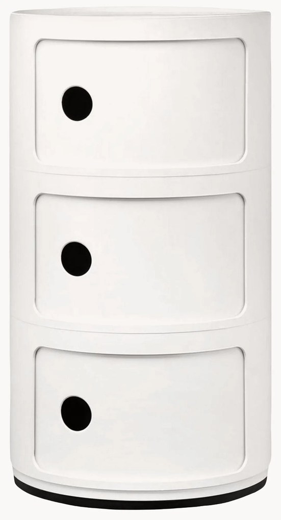 Dizajnová skrinka Componibili, 3 moduly, V 59 cm