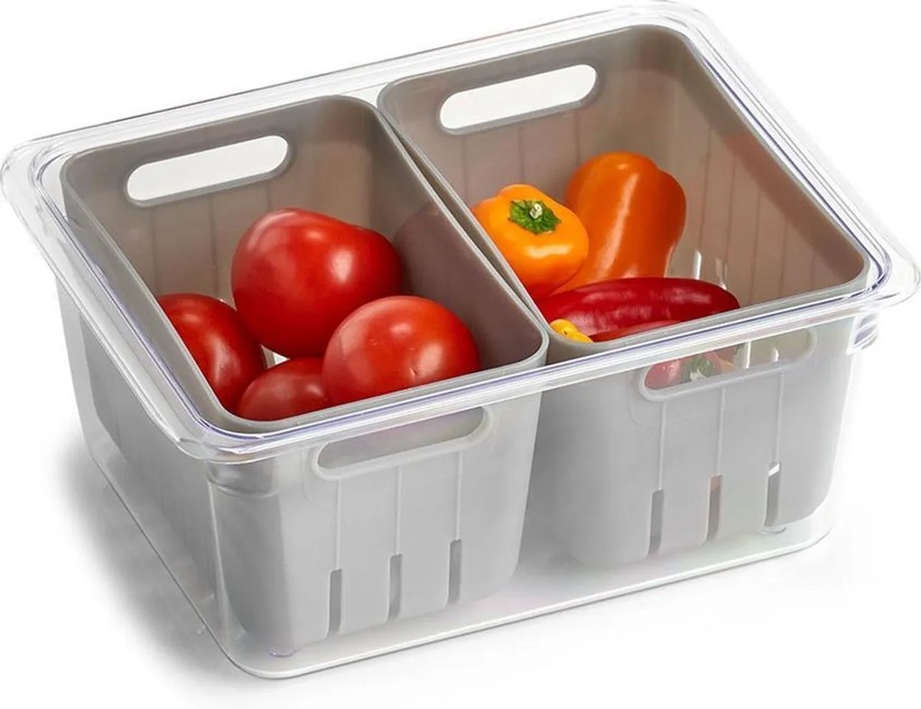 Zeller Present Organizér na ovocie a zeleninu, 2 sitá + 1 nádoba, BOITE