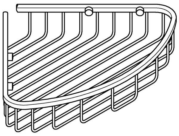 GROHE 41172000 - Rohová polička QUICKFIX START COSMOPOLITAN 30,3 × 5,3 cm chróm