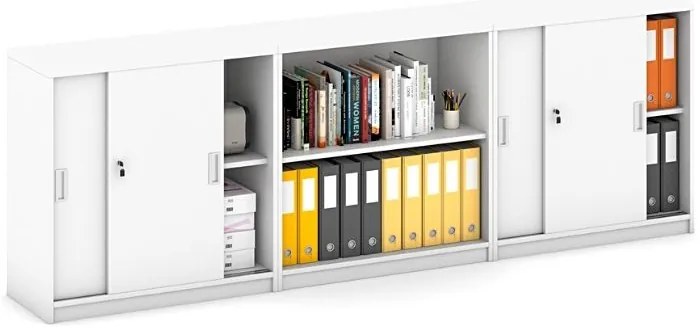 Zostava skríň MIRELLI, Typ II - biela