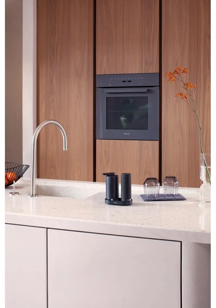 Sivý plastový stojan na umývacie prostriedky SinkStyle – Brabantia