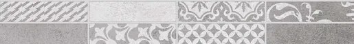 Listela Multi Borneo sivá 5x40 cm mat WLAMH444.1