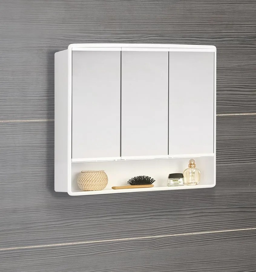 Aqualine Aqualine, RANO galérka 59x51x16cm, 2x12W, biela plast, 541302