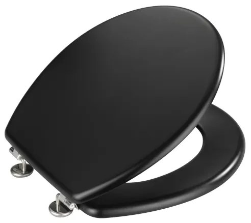 WENKO 20077100-WC sedež PRIMA 37x41 cm črna/srebrna