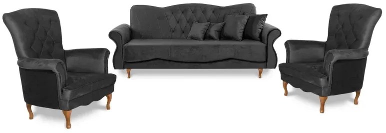 Pohovka Panama 3, sivá (Monolith 97)