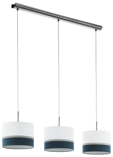 Eglo 38555 - Luster na lanku SPALTINI 3xE27/60W/230V