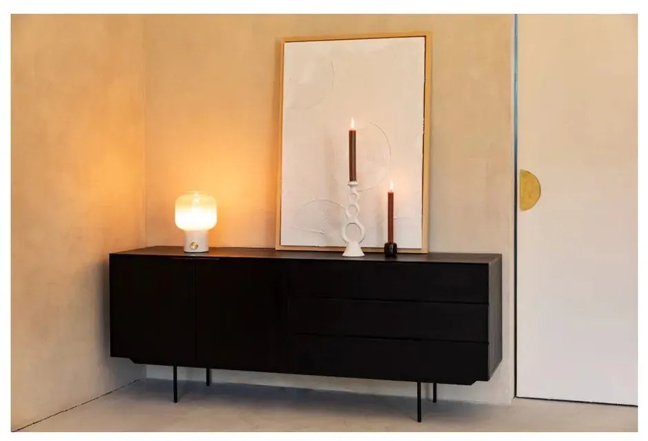 Biela stolová lampa Zuiver Moody