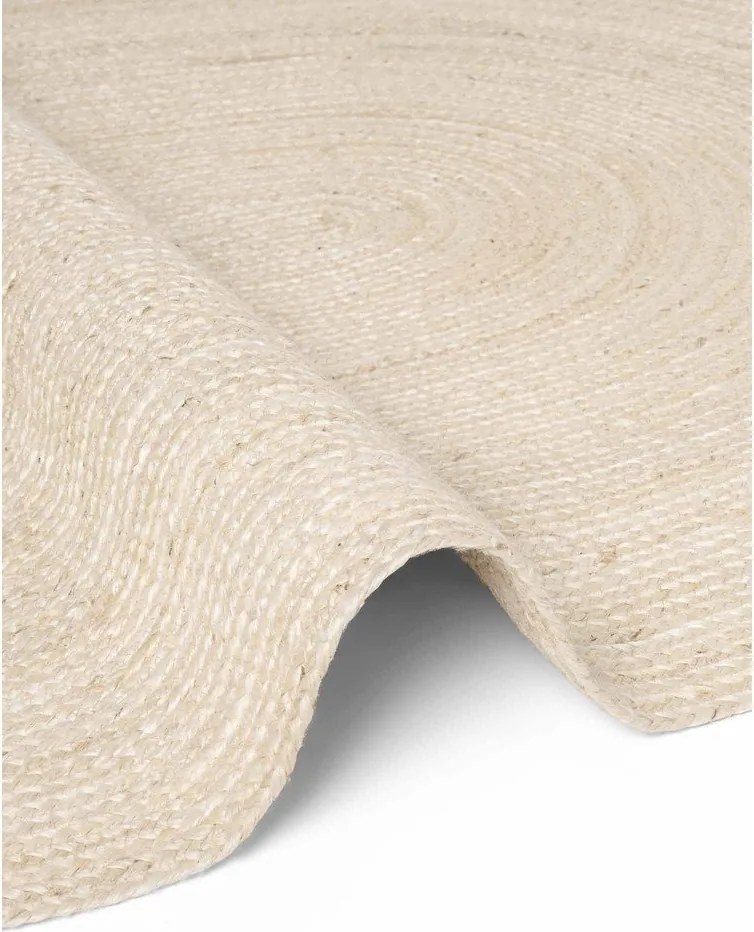 Obojstranný/ručne tkaný jutový koberec v svetloprírodnej farbe 160x230 cm Braided – Hanse Home