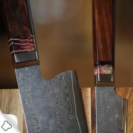 DELLINGER Manmosu - Professional Damascus nůž šéfkuchaře Chef 230mm