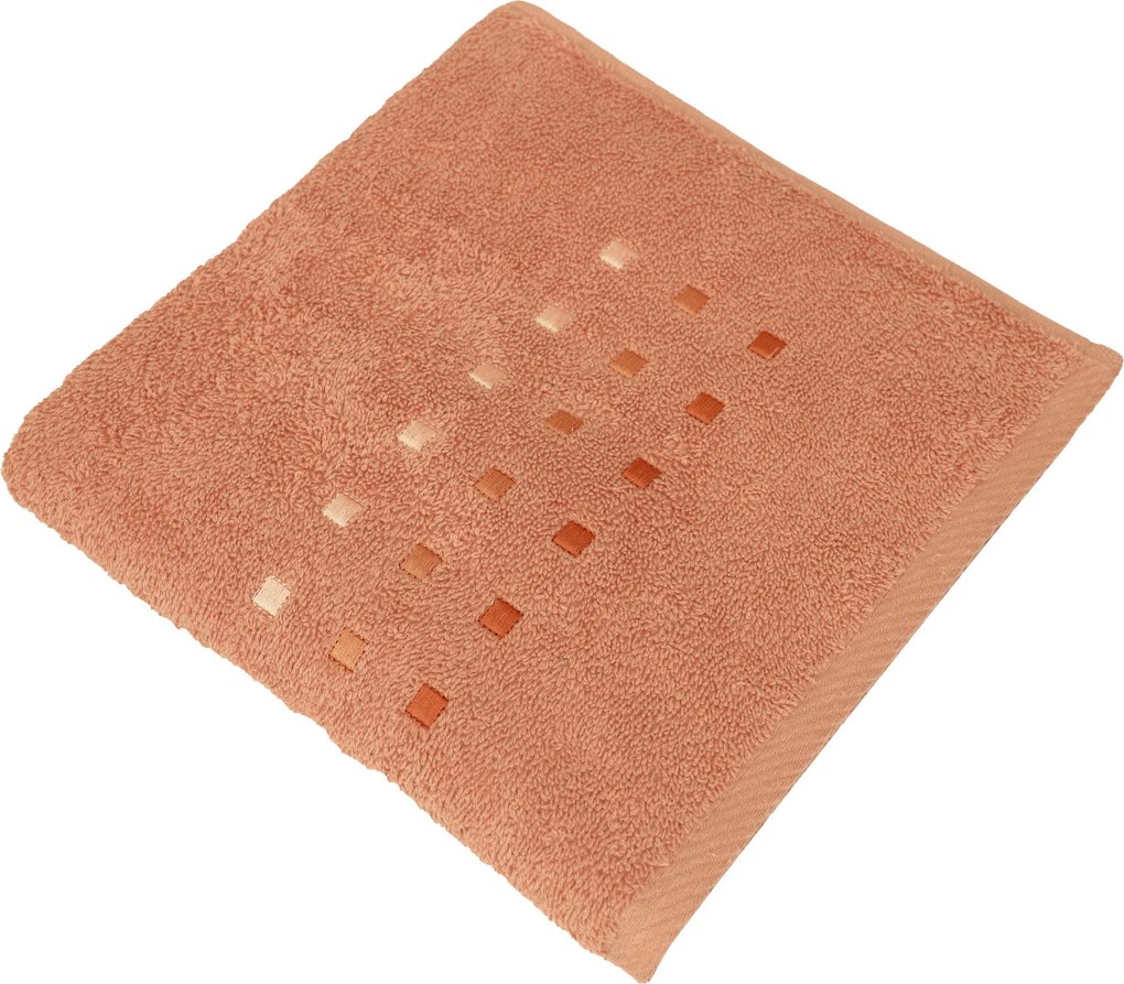 XXXLutz UTERÁK NA RUKY, 50/100 cm, tmavooranžová Esposa - Kúpeľňový textil - 004893003133