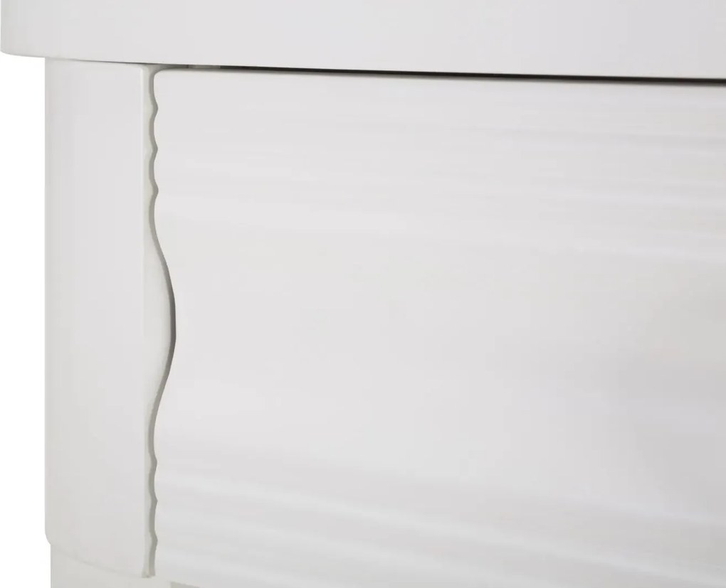 Konzolový stolík Shine 110 cm biely