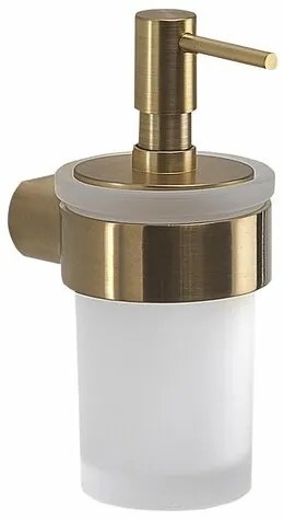 GEDY PI8188 Pirenei dávkovač mydla mliečne sklo/zlatá mat, 110 ml