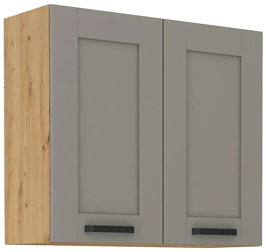 Kuchynská skrinka Luna claygrey/artisan 80G-72 2F